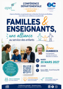 Conférence exceptionnelle le 30 mars 2027 avec Bruno HUMBEECK